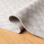 Tapis argent / ivoire en coton tissé à la main Luzerne-23025129