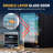 Newair 90 Can Freestanding Beverage Fridge in Onyx Black, Compact with Adjustable Shelves and Lock