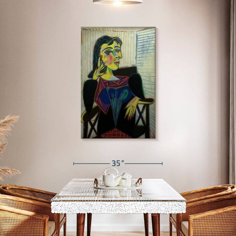 Avery, portrait de Dora Maar, H 45 po x l 30 po