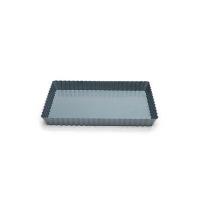 Poêle quiche rectangulaire en bas de fox