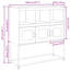Sideboard 100.5X39x107 Cm Cold-Rolled Steel-1615440516