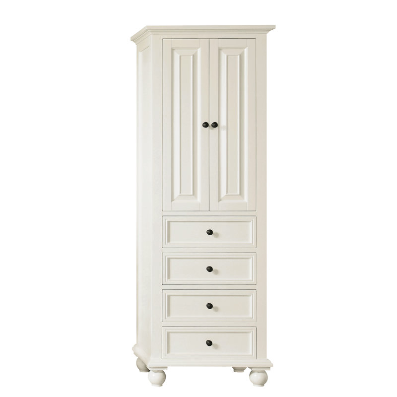 Sandborn Linen Cabinet, French White