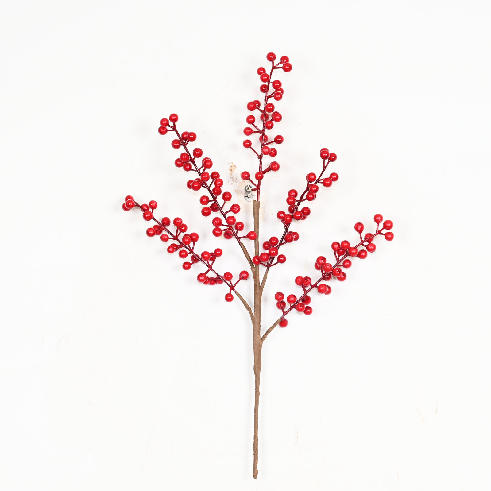 Berry Floral Stems, Red