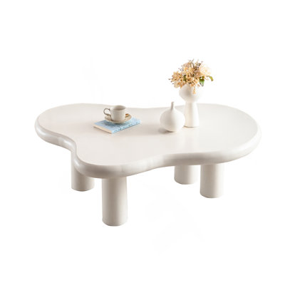 Cloud Coffee Table Modern Coffee Table Easy Assembly Coffee Table For Living Room