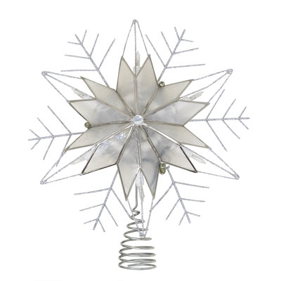 10'' Handmade Metal Tree Topper
