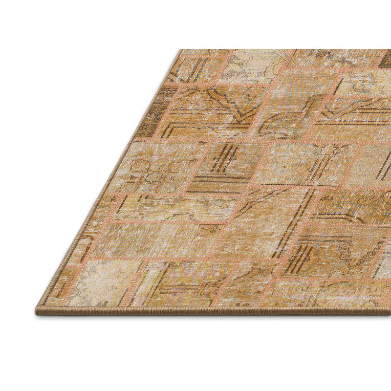 Tapis abstrait moderne 1512, Rectangle 7 pi x 10 pi