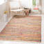 Tapis en jute / sisal multicolore tissé à plat à la main Herzig-438164992