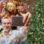 Arbre de Noël de 7 pi avec 400 lumières à DEL, 1063 pointes, 38 effets de lumière, synchro musicale et base en métal contrôlée par Wi-Fi, branches, support stable-1922579720