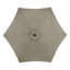 Parasol de marché 9' inclinable patio Barney-30816397