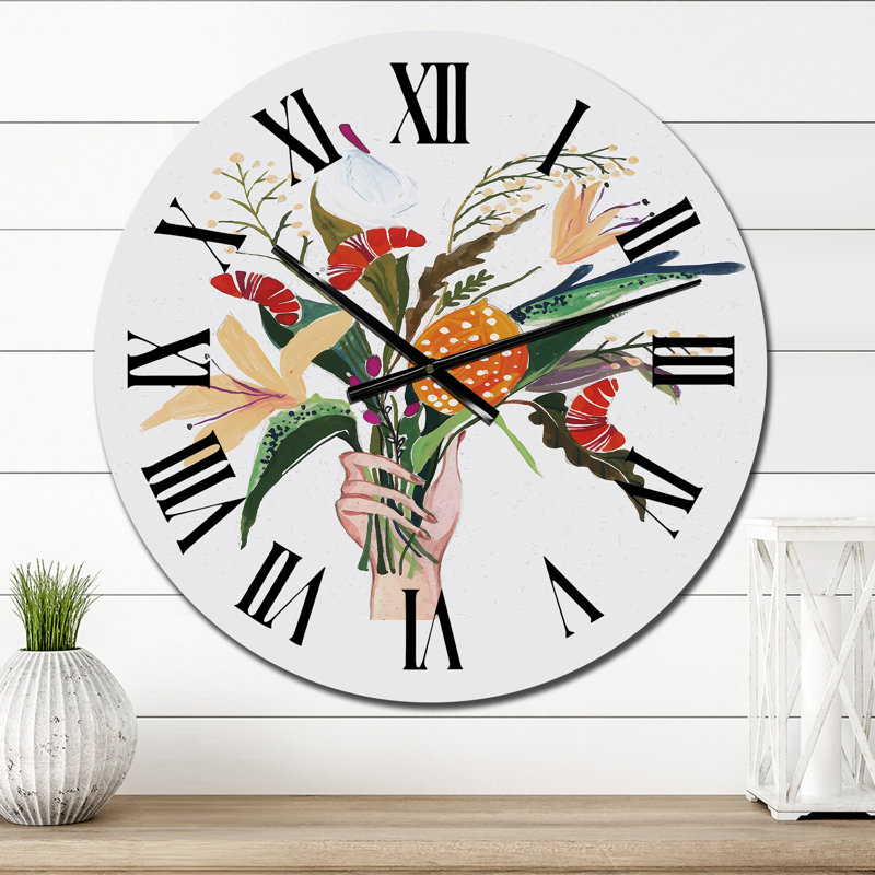 Horloge murale surdimensionnée, Moyen