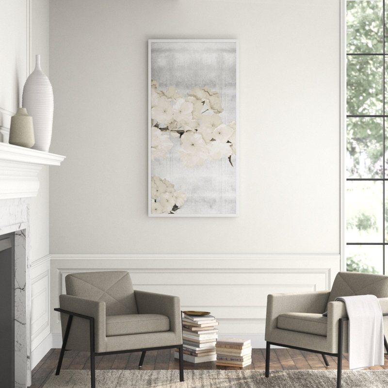 Blossom Triptych 3' Framed Graphic Art Print