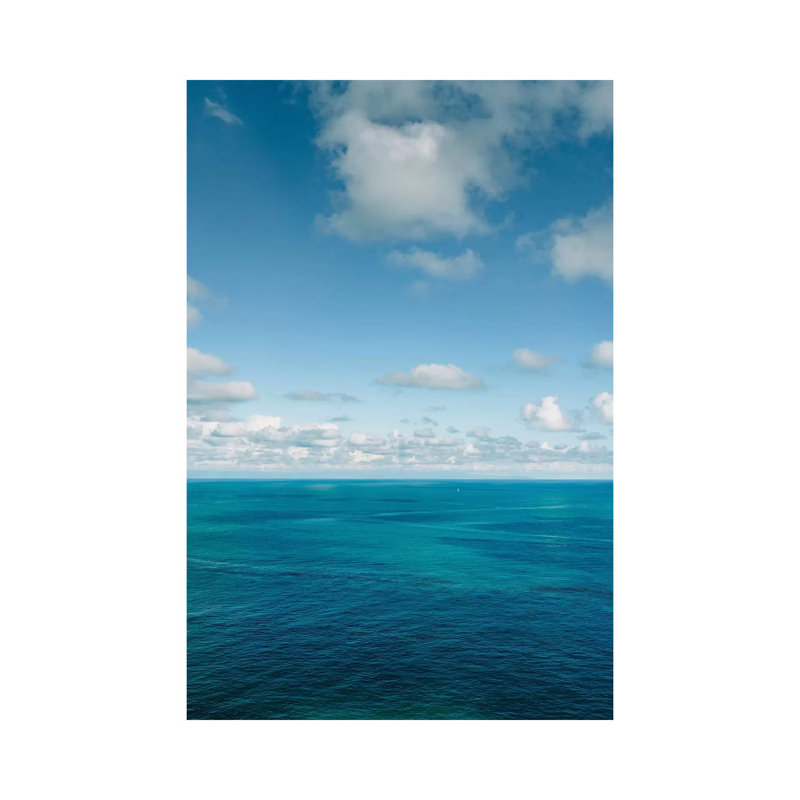 «Amalfi Coast Water XVIII» par Bethany Young - Estampe numérique sur toile tendue avec châssis, H 26 po x l 18 po x 1,5 po