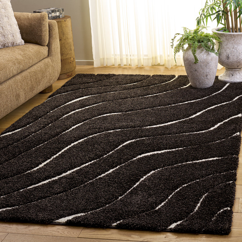 Tapis d'intérieur à poils longs Florida, 5'-3" x 7'-6" Rectangle