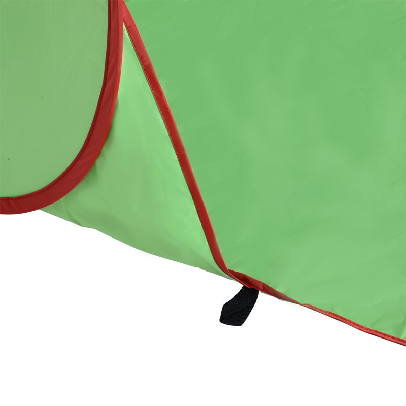 Borotice Pop up Beach Tent UV 30+ Sun Shelter 2x1.5m for 2-3 Person Green
