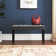 Helsel Polyester Upholstered Bench