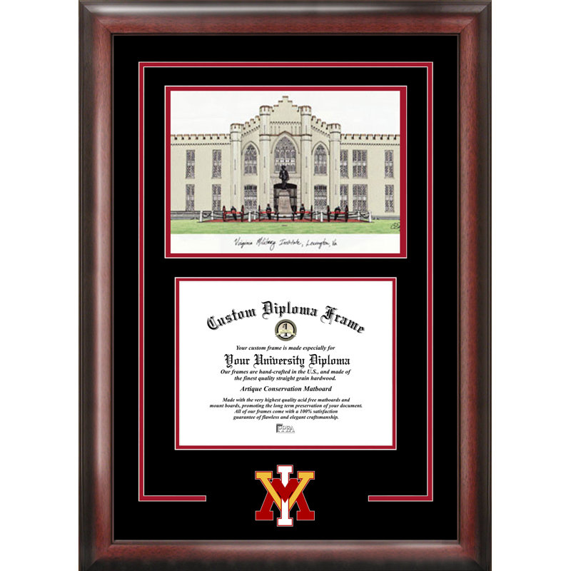 Cadre photo Evyonne VMI Keydets Spirit