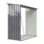 Bloxson 164cm W x 83cm D Metal Log Store