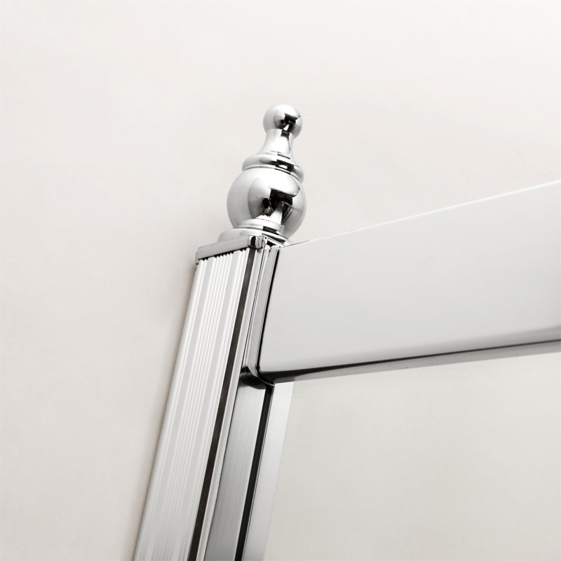 Porte de douche 36 "X 72" Cabine de douche encadrée en chrome