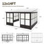 Solarium mural en aluminium pour patio-99076001