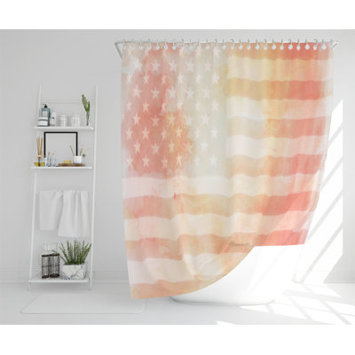 Dimitric Polyester Shower Curtain Set