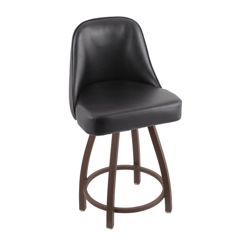840 Grizzly Swivel Bar & Counter Stool, Bronze, Counter Stool (25" Seat Height)