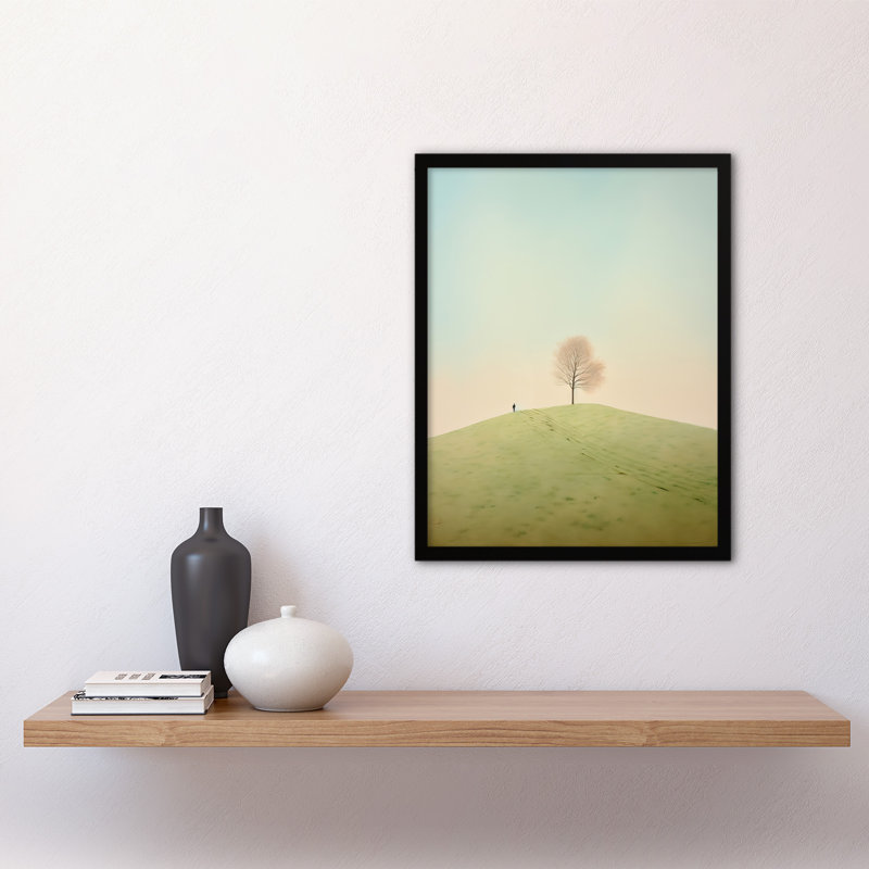 Alistaire Perspective Tree by Amy Denver - Single Picture Frame Print