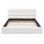Queen Size Upholstered Platform Bed-1459089888