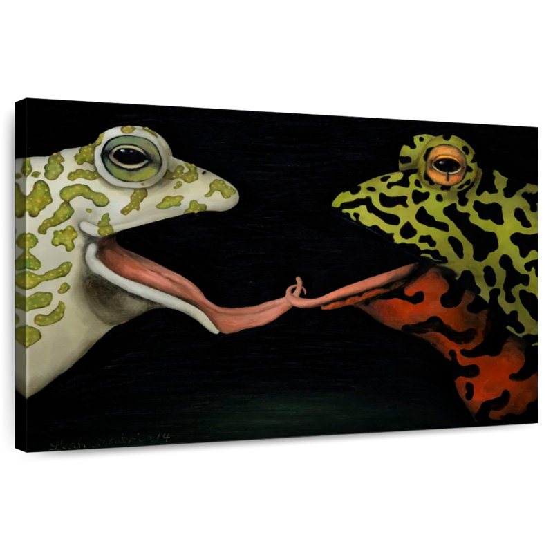 Horny Toads I, H 34 po x l 51 po