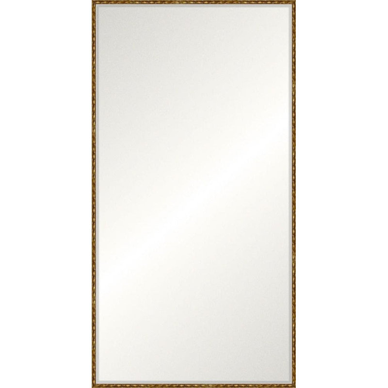 Miroir de plancher antique, Beveled, Rectangle 71.75" x 40.75"