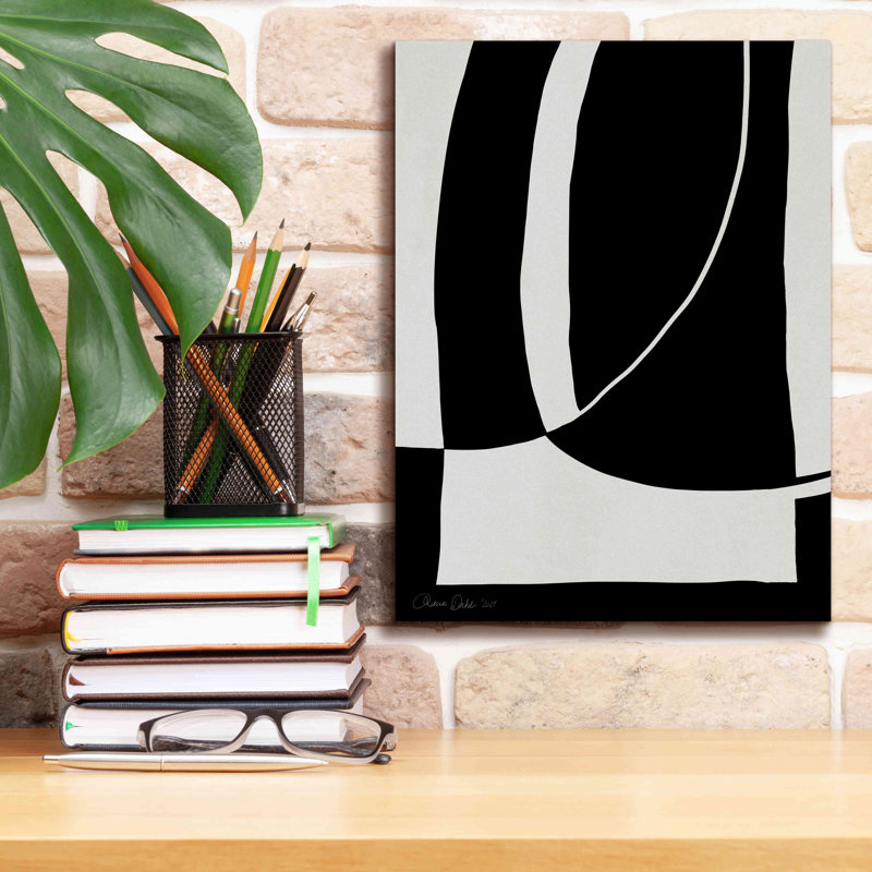 «Pessina Black Ops 1» sur toile par Design Fabrikken, H 16 po x l 12 po x P 0,75 po