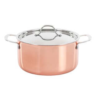 Concord 5 qt. Stainless Steel Stock Pot with Glass Lid NST20-5