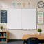 Tableau blanc magnétique effaçable à sec mural, grand tableau blanc mural pour la maison, le bureau et la salle de classe-130819406