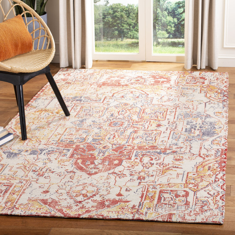 Saffron Hand Loomed Performance Oriental Rug, Rectangle 8' x 10'