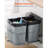 Pullout Trash Can for Kitchen Cabinets, 35 QT x2 Double Under Sink Garbage Waste Recycling Bin, Under Mount Waste Container, Featuring Heavy-Duty Metal Full Extension Sliding System and Handle-117497782
