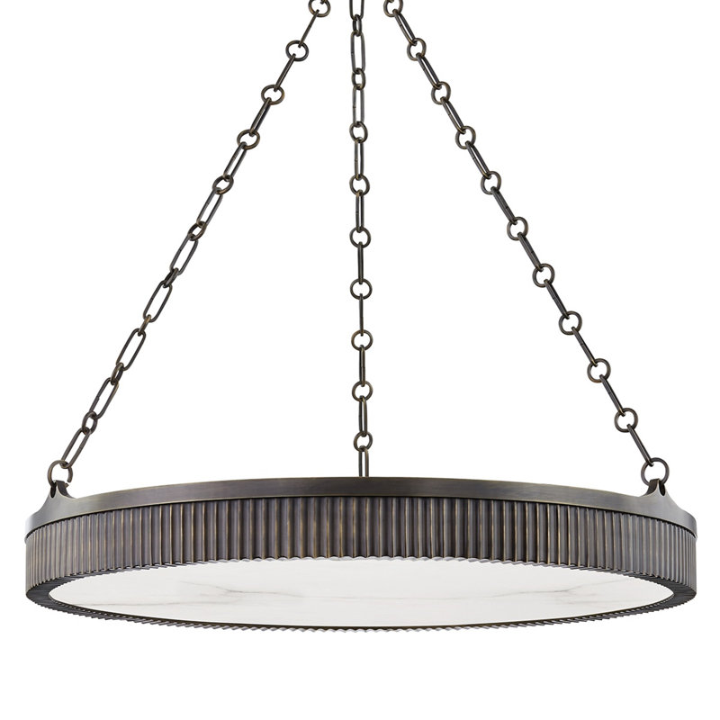 Lynden 8 - Light Chandelier, Distressed Bronze