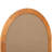 Burl 71" Classical Solid Wood Arched Full Length Mirror with Freestanding, Oversized Framed Floor Mirror