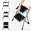 2 Step Ladder, Heavy Duty Steel, Folding-985582577