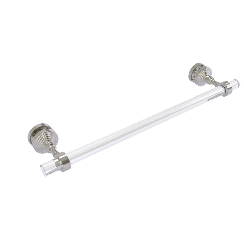 Porte de douche 5,2 "pour porte de douche en verre Jarrell, Nickel satiné