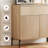 94.5" Modern Reeded TV Stand With Doors, Entertainment Center With Shelf, Wooden TV Console With Drawers For Living Room-781264199