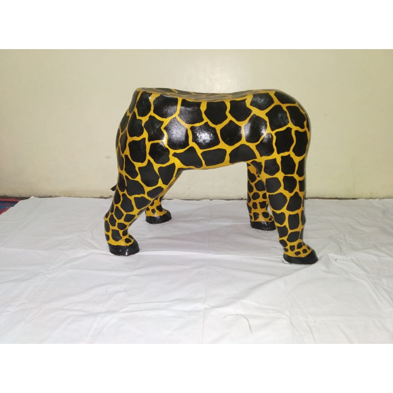 Tabouret décoratif en métal Aadhi