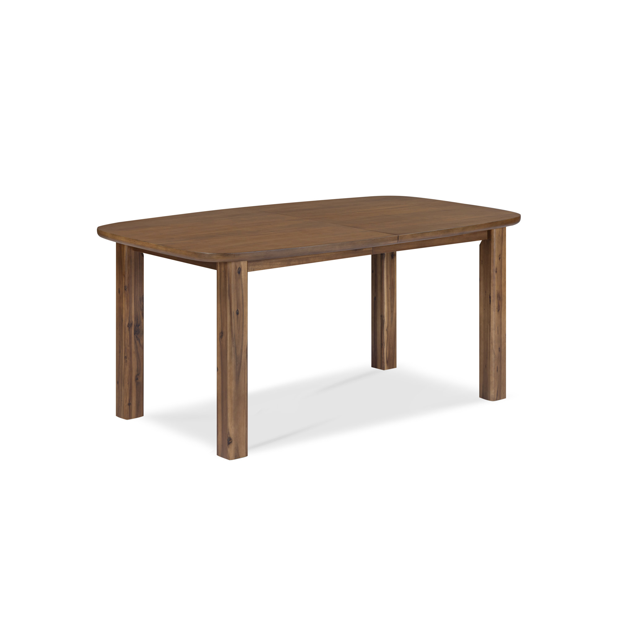 65-89" Solid Wood Extendable Dining Table