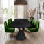 48.3cm H Velvet Upholstered Side Chair-2124932062