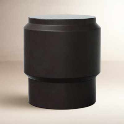 Cassis Concrete Accent Stool