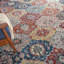Tapis multicolore à bordure Parisa-496208457