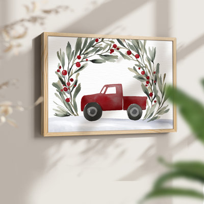 Art de Noël - DCXLV - Reproduction encadrée - Restickable