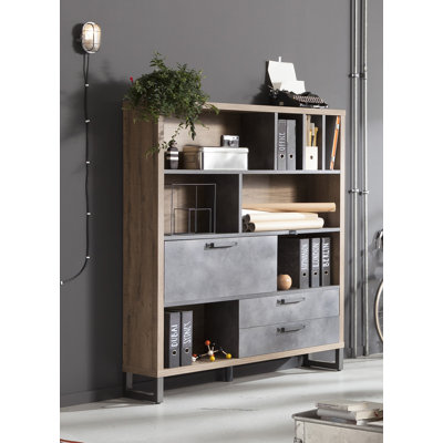 Lafabrica 173.6cm H x 140cm W Standard Bookcase