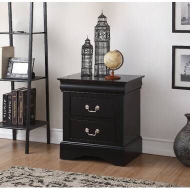 Henton 2 - Drawer Nightstand Canora Grey Color: White