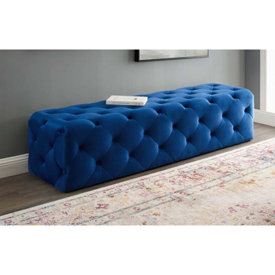 Banc de hall d'entrée capitonné Modway Amour