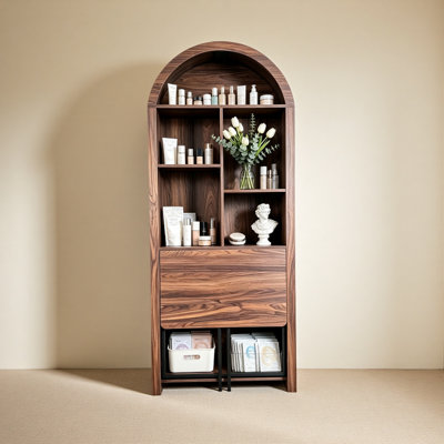 Bureau d'artisanat pliant avec tablettes de rangement, bureau convertible dissimulé en bibliothèque, bureau pliable avec rangement, bureau de disparition pour petits espaces, table de bricolage multifonctionnelle, bureau de coiffeuse