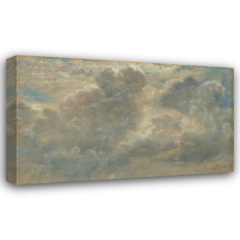«Cloud Study» par John Constable - Art mural sur toile tendue avec châssis, H 24 po x l 17 po